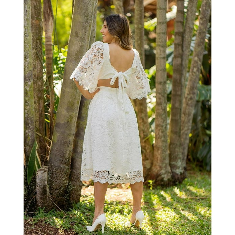 Women s Dress Summer Chiffon Loose Fit Dress Casual V Neck Bell Sleeve Sundress