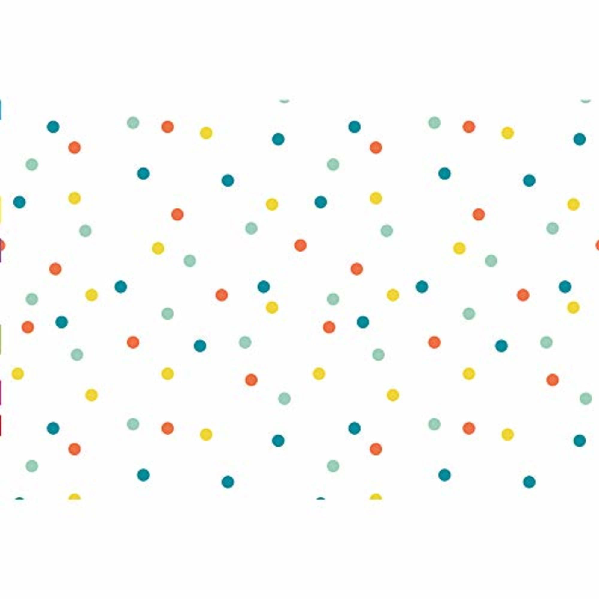 IDEA4WALL 4pcs Colorful Dots Peel and Stick Wallpaper Removable Wall Murals Large Wall Stickers for Home Decoration, 66"x24"