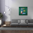 thumbnail image 4 of Epic Graffiti 'E' by Design Turnpike, Giclee Canvas Wall Art, 37"x37", 4 of 8