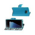 thumbnail image 2 of REIKO SAMSUNG GALAXY NOTE 7 WALLET CASE WITH INNER ZEBRA PRINT IN BLUE, 2 of 5