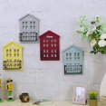 thumbnail image 5 of Wall Shelf, Beautiful House Shape Wall Storage Shelf for Living Room (Light Blue), 5 of 5