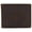 Brown, variant on Mens Shelby Cobra Car Logo RFID Leather Bifold Flap Card ID Holder Wallet