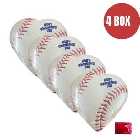 Elmer Chocolate Heart Box Assorted Chocolates 4 BOX, 5 Piece Variety Gift, 2 oz   LaPrima Morceau Bonbon Bonus