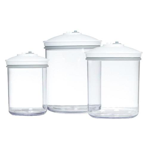 Foodsaver Canister Set 3Pc Round Set 3 Piece , T02005201P Walmart