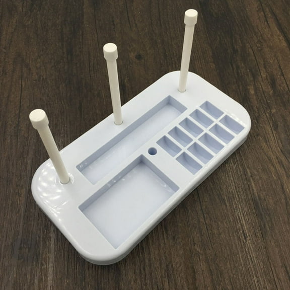 CATIEBYE Spool Thread Stand 1Set Stand for Sewing Machine Serger with Abs Plastic