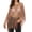 Rose Gold, variant on Women's Fringe Tassel Hollow Out Knit Beach Cover Up, Lightweight Flowy Poncho with Side Split Design, for Summer Poolside, Seaside Vacation or Resort Wear Black One Size