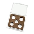 thumbnail image 2 of AWHAO Acrylic Cue Ball Case Transparent Billiard Ball Holder Snooker Pool Ball Storage 5 Holes, 2 of 9
