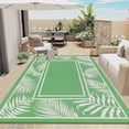 thumbnail image 1 of Outdoor Rug ;x; Reversible Boho Plastic Straw Patio Deck Camping Rugs Indoor Outdoor Portable RV Mat Carpet for Outside Porch Balcony Backyard Beach Pool, 1 of 9