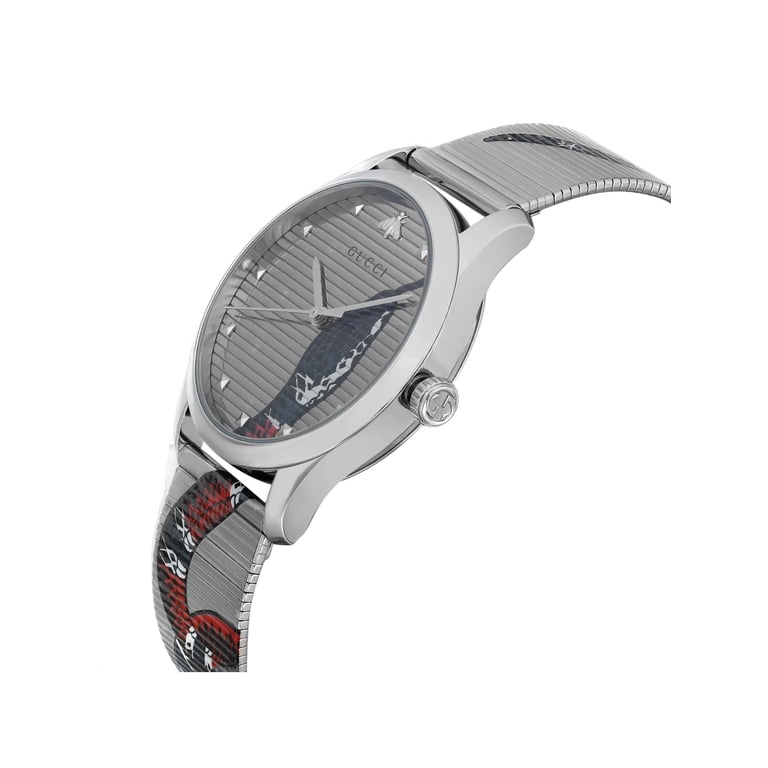 Gucci G-Timeless Contemporary Quartz Watch, Stainless Steel