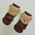 thumbnail image 4 of Cozy Baby Socks Kiddie Winter Socks Knee High Socks Breathable Knitted Cotton Socks Cartoon Bear Children Socks, 4 of 4