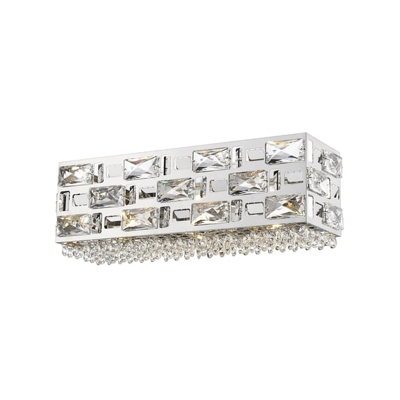 Z-Lite 912-3V-Led Aludra 3 Light 17" Wide Led Bathroom Vanity Light - Chrome