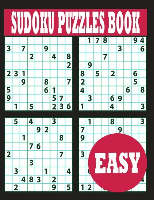 Sudoku Puzzle Book Easy Sudoku Puzzle Book including Instructions and