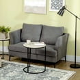 thumbnail image 2 of HOMCOM Canapé d'Amour 54 Pouces pour Chambre, Meubles Modernes, 2 of 10