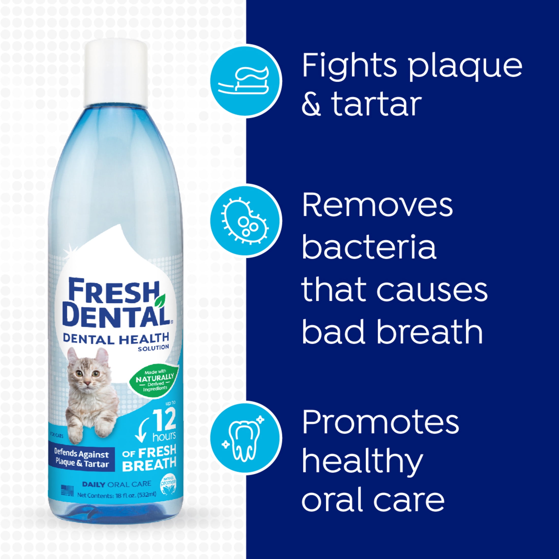 Cat bad clearance breath water additive
