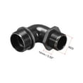 thumbnail image 4 of Conector de cable M25, junta de nylon ajustable a prueba de agua IP68 de 90 grados para cable de 6 mm a 10 mm de diámetro, 2 piezas, 4 of 4