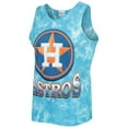 thumbnail image 2 of Men's '47 Blue Houston Astros Big Leaguer Tubular Tie-Dye Tank Top, 2 of 3