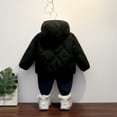 thumbnail image 4 of Gyratedream Girls Boys' Winter Fleece Jackets With Hooded Toddler Cotton Dress Warm Lined Coat Outer Clothing, 4 of 8