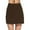 Brown, variant on Women's Summer Skirts Lightweight Performance Sport Skirt Skort Women Running Tennis Athletic Activewear Red XXL
