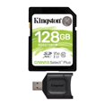 thumbnail image 1 of Memory Card Kingston SDS2 128GB SDHC with Card Reader, 1 of 6