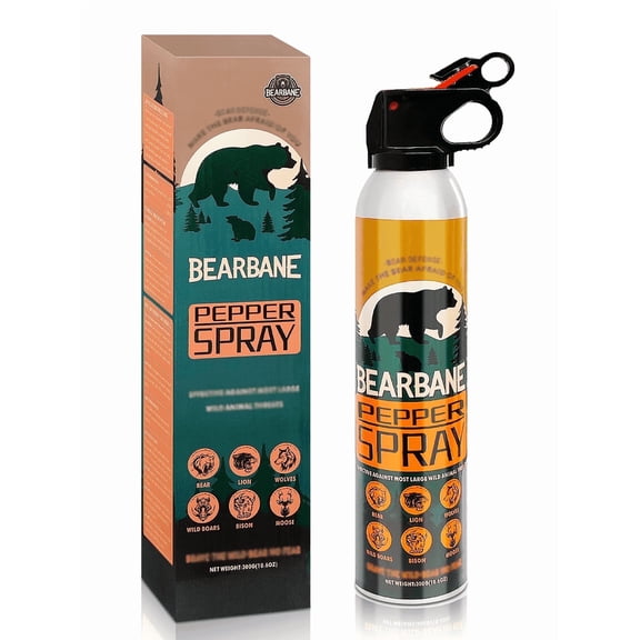 BEARBANE Pepper Spray 10.6oz Bear Spray 1 Count