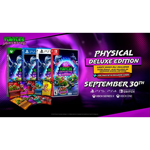 Teenage Mutant Ninja Turtles: Splintered Fate Deluxe Edition, PlayStation 4