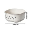 thumbnail image 3 of Kitchen Organizer Basket Food Safe Plastic Drainer Space Saving Storage Container For Vegetables Utensils Sturdy Design Easy Clean Multi Purpose Use, 3 of 6
