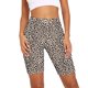 thumbnail image 1 of Txlixc Pantalones cortos de cintura alta, pantalones cortos de leopardo / piel de serpiente Txlixc moda, 1 of 6