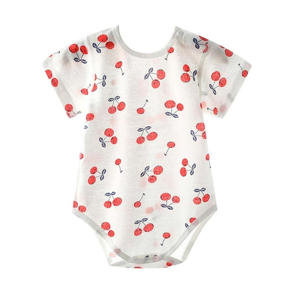 Otqutp Beach Clothes for Toddler Baby Girls Boys Short Sleeve Born To Crawl Off Roading Cute Bodysuit Baby Summer Rompers