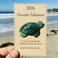 thumbnail image 5 of Green Turtle Crystal Ornament for New Year Gift & Decoration – Spiritual Healing and Elegant Desk or Holiday Decor, 5 of 5