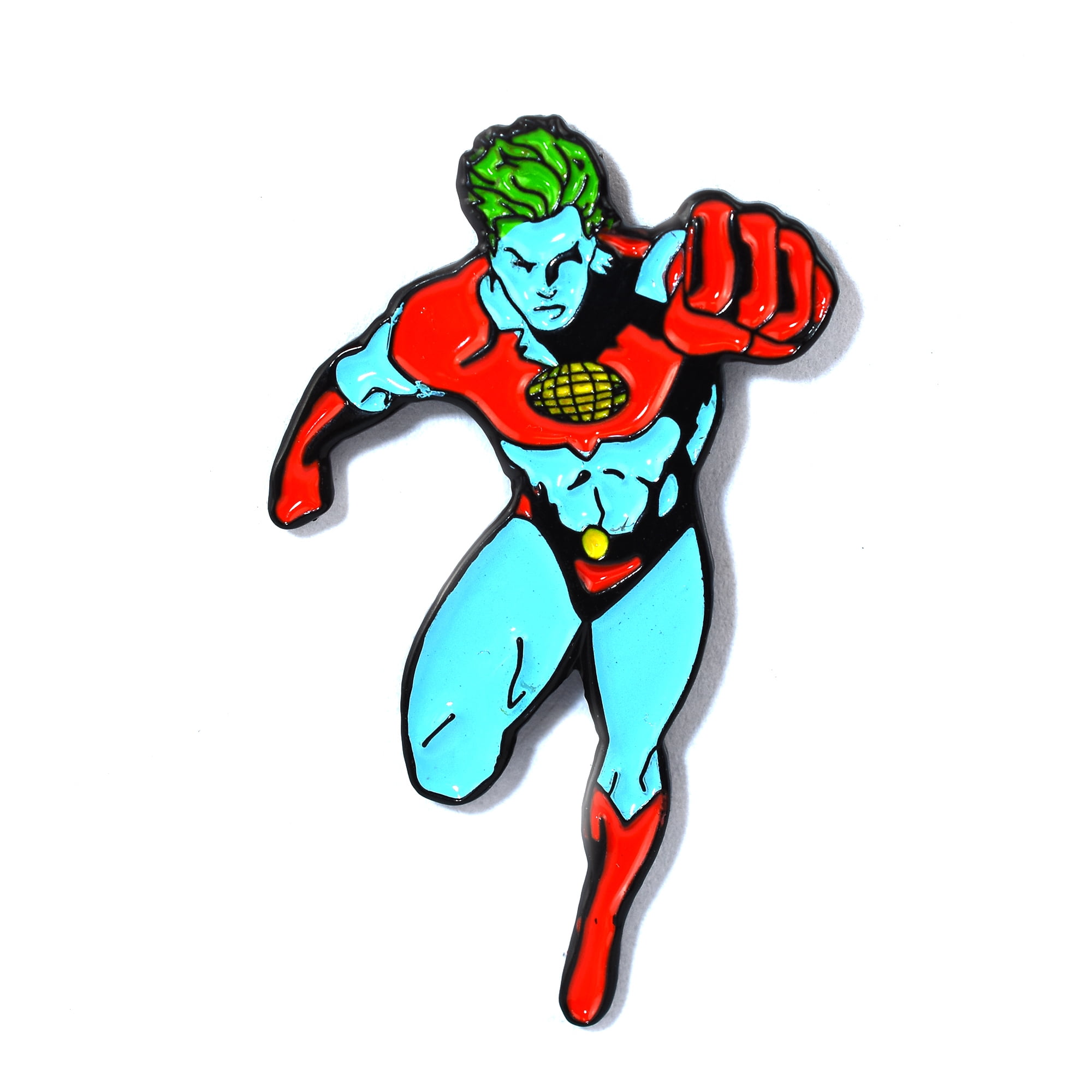 Captain Planet and the Planeteers 90s Kids Cartoon Pendant Lapel Hat Pin -  