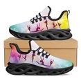 thumbnail image 1 of Zapatos de ballet de moda, ligeros y transpirables, zapatos planos con estampado de baile de moda, zapatos casuales para correr, calzado, 1 of 6