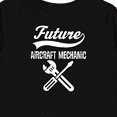 thumbnail image 4 of Inktastic Future Aircraft Mechanic Childs Occupation Boys Long Sleeve Toddler T-Shirt, 4 of 5