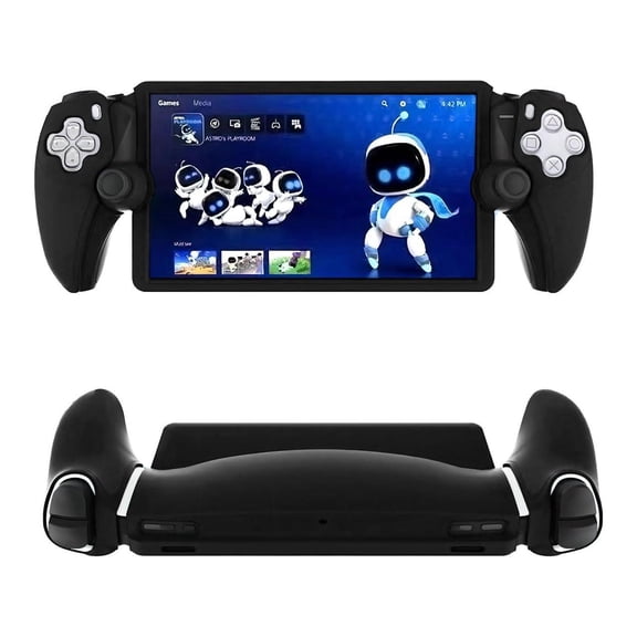 PS5 Portal Silicone Protective Case, Soft Protective Skin Cover Case for PS5 Portal Remote Player with Ergonomic Grip, Shockproof Anti-Scratch