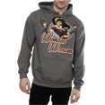 thumbnail image 3 of DC Comics Mens DC Bombshells Wonder Woman Badge Hoodie, 3 of 5