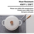 thumbnail image 5 of Linen Placemats Set of 4 Heat Resistant Washable Placemats for Parties Buffet Dinner, 12 x 18 inches, Ash Grey, 5 of 6