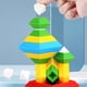 thumbnail image 4 of Bewildely El kit de aprendizaje estimula la creatividad de los niños con la construcción de música apilable en forma de pirámide Juguetes de construcción 15 piezas, 4 of 6