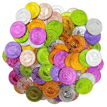 Eease 200 Pcs Plastic Pirate Pirate Gems Jewelry Treasure for Pirate Party