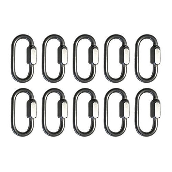 US Stainless 10 Pieces Stainless Steel 316 Quick Link 3.5mm 1/8" Marine Grade