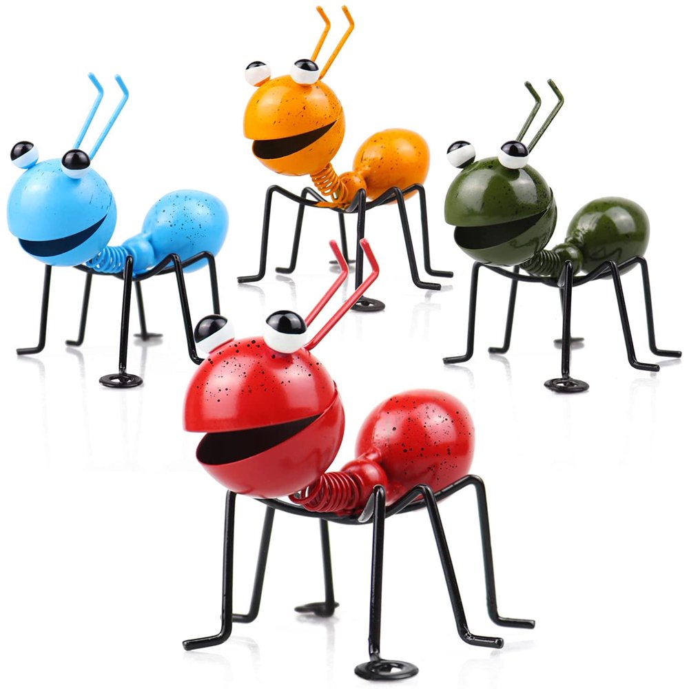 YHDSN Metal Craft Ant Garden Decor Ant Yard Wall Decor Fence Hanging