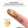 thumbnail image 3 of Mini Wobbler Sequin Spoon Lure - Excellent Buoyancy for Fly Fishing Success!, 3 of 10