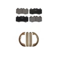 thumbnail image 1 of Transit Auto - Front Rear Ceramic Brake Pads And Parking Shoes Kit For Jeep Grand Cherokee Dodge Durango KTN-100873, 1 of 2