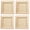 As Shown, variant on 4pcs Wood Clay Frames Art Photo Frame Wood Picture Frame Clay Frames For Diy Making