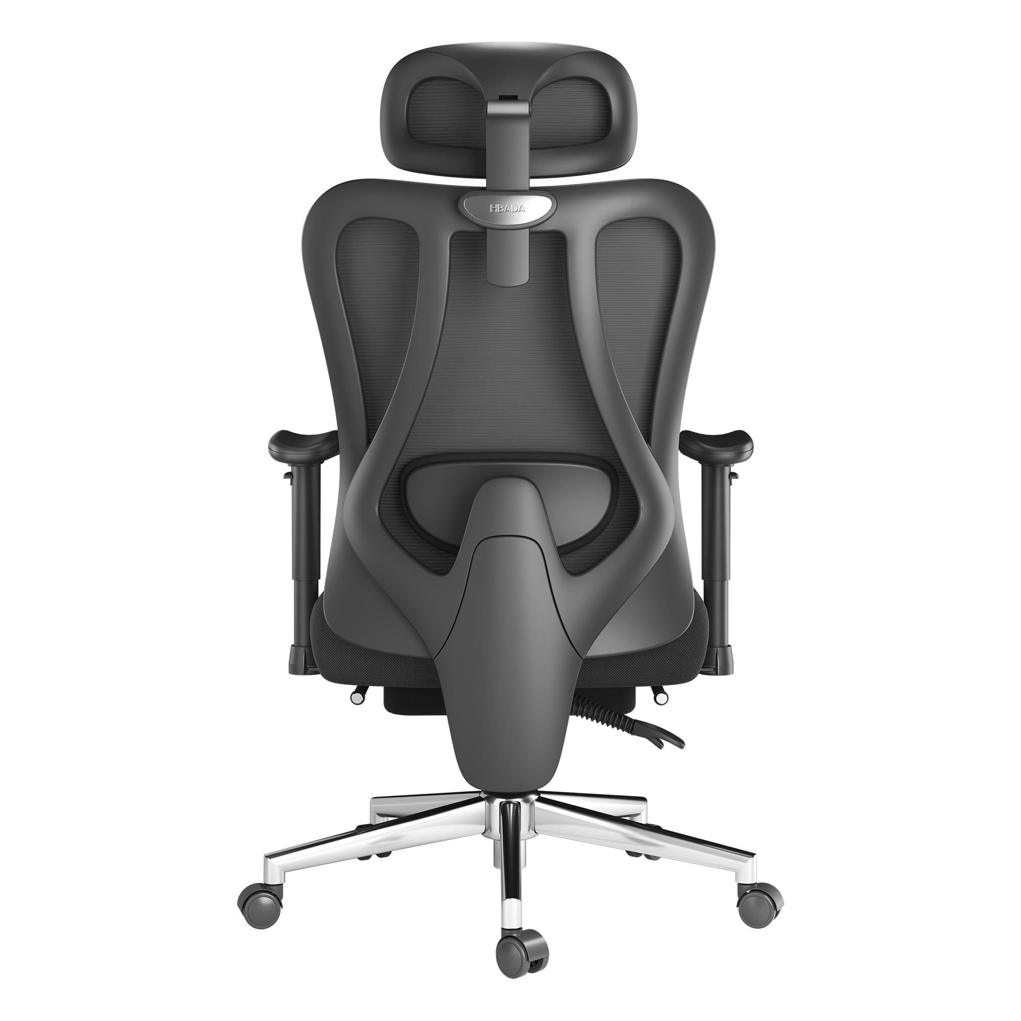 ikayaa Ergonomic Office Chair with Footrest High Back Desk Chair with  Unique Adjustable Lumbar Support, Backrest, 4D Armrest Recliner Chair for  Home Office, Seat Depth Adjustment, Tilt Function 