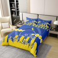 thumbnail image 2 of 100% Algodón Funda Nórdica Twin,Juego de Ropa de Cama de Fútbol para Niños Niños, 2 of 8