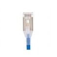 thumbnail image 4 of Monoprice Cat6A Ethernet Patch Cable - 2 Feet - Blue | Snagless, Double Shielded, Component Level, CM, 30AWG - SlimRun Series, 4 of 4