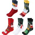 thumbnail image 1 of Chaussettes de Noël Cadeaux Chaussettes d'Hiver Chaussettes Douces de Noël Chaussettes Adultes Chaussettes de Noël Bas de Noël pour Adultes Idee Cadeau Noël, 1 of 5