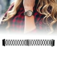thumbnail image 2 of Stainless Steel Watch Strap Quick Release Watch Band Accessory 22mm Fit for Amazfit Falcon Smart Watch Silver, 2 of 14