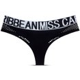 thumbnail image 1 of Malla inconsútil de la tanga femenina hueco hueco impreso con la ropa interior de la cintura baja mini transpirable g-string yoga bragas calzoncillos para la fiesta Negro XL Inevent AP004233-09, 1 of 7