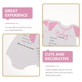 thumbnail image 5 of WHAMVOX  20 Pcs Newborn Month Sticker Card Baby Shower Gifts Advice and Wishes Dad, 5 of 8