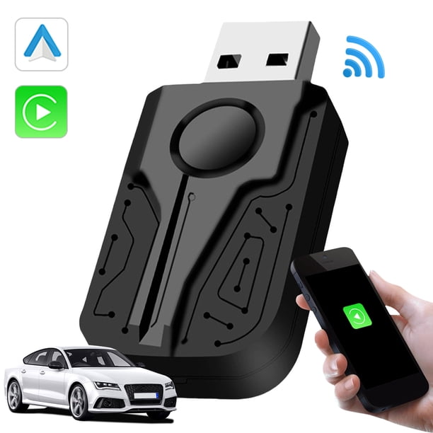 Plug And Play Inalámbrico Auto Android Del Adaptador CarPlay La Mini Caja Elegante